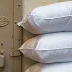 Pillow by door Close