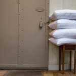 Pillow by door